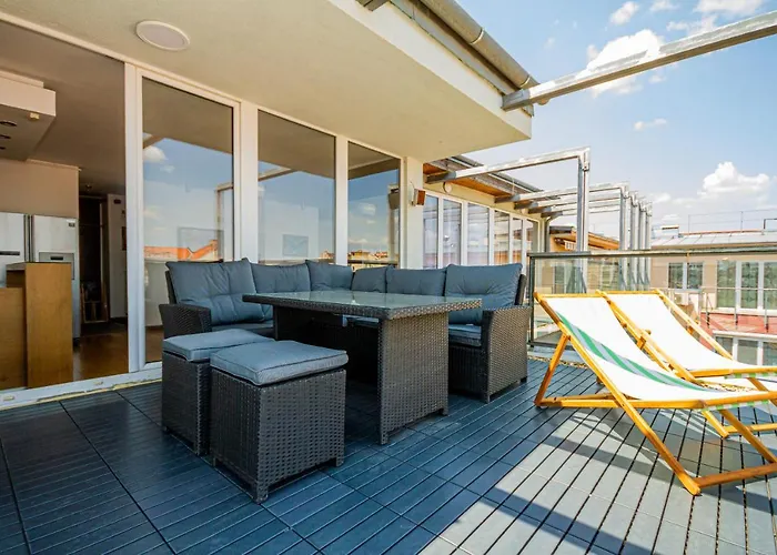 Apartman Luxury With Balcony In Downtown *